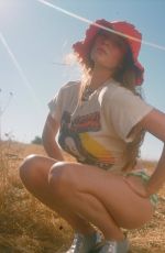 LARSEN THOMPSON at a Photoshoot, October 2021