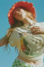 LARSEN THOMPSON at a Photoshoot, October 2021