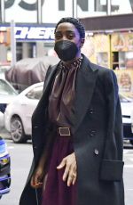 LASHANA LYNCH Arrives at ABC Studios to Promotes James Bond: No Time To Die in New York 10/06/2021