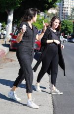 LAUREN PARSEKIAN Out for Lunch with a Friend in Los Feliz 10/29/2021