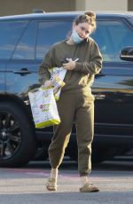 LAUREN PARSEKIAN Out Shopping in Los Feliz 10/18/2021