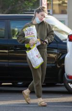 LAUREN PARSEKIAN Out Shopping in Los Feliz 10/18/2021