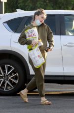 LAUREN PARSEKIAN Out Shopping in Los Feliz 10/18/2021