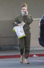 LAUREN PARSEKIAN Out Shopping in Los Feliz 10/18/2021