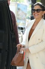 LAUREN SANCHEZ and Jeff Bezos Leaves Cipriani Soho in New York 10/15/2021