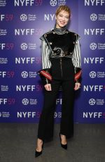 LEA SEYDOUX at The French Dispatch Premiere at 59th New York Film Festival 10/02/2021