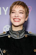 LEA SEYDOUX at The French Dispatch Premiere at 59th New York Film Festival 10/02/2021