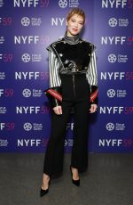 LEA SEYDOUX at The French Dispatch Premiere at 59th New York Film Festival 10/02/2021