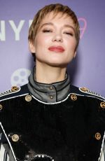 LEA SEYDOUX at The French Dispatch Premiere at 59th New York Film Festival 10/02/2021