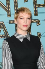 LEA SEYDOUX at The French Dispatch Premiere at the UGC Normandie Cinema in Paris 10/24/2021