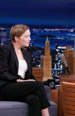 LEA SEYDOUX at Tonight Show Starring Jimmy Fallon 10/01/2021