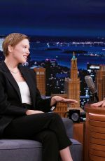 LEA SEYDOUX at Tonight Show Starring Jimmy Fallon 10/01/2021