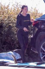 LEIGHTON MEESTER at a Surf Session in Malibu 10/20/2021