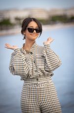 LENA MAHFOUF at a Photocall at 4th Cannes International Series Festival 10/08/2021