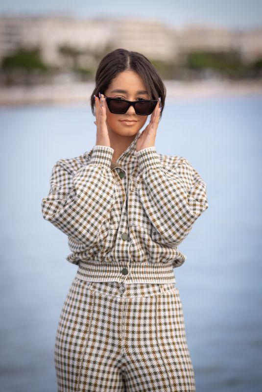 LENA MAHFOUF at a Photocall at 4th Cannes International Series Festival 10/08/2021