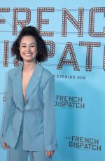 LENA MAHFOUF at The French Dispatch Preview at the UGC Normandie Cinema in Paris 10/24/2021