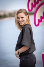 LETERTE EMY at a Photocall at 4th Cannes International Series Festival 10/08/2021