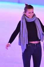 LILA GRACE MOSS and OLIVIA BENTLEY at Natural History Museum Skate Launch in London 10/21/2021
