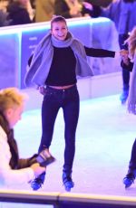 LILA GRACE MOSS and OLIVIA BENTLEY at Natural History Museum Skate Launch in London 10/21/2021