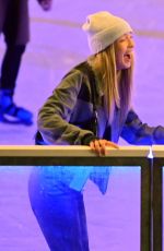 LILA GRACE MOSS and OLIVIA BENTLEY at Natural History Museum Skate Launch in London 10/21/2021