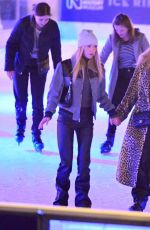 LILA GRACE MOSS and OLIVIA BENTLEY at Natural History Museum Skate Launch in London 10/21/2021