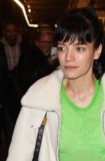 LILY ALEN Leaves Noel Coward Theatre in London 10/14/2021
