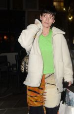 LILY ALEN Leaves Noel Coward Theatre in London 10/14/2021