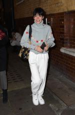 LILY ALLEN Leaves 2:22 A Ghost Story at Noel Coward Theatre in London 10/12/2021