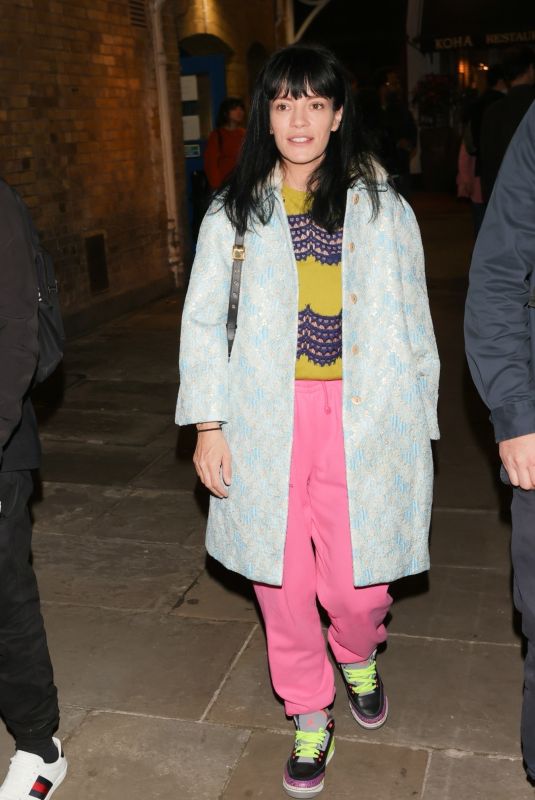 LILY ALLEN Leaves 2.22a Ghost Story Theatre Production in London 10/06/2021