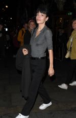 LILY ALLEN Leaves Noel Coward Theatre in London 10/07/2021