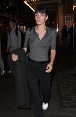 LILY ALLEN Leaves Noel Coward Theatre in London 10/07/2021