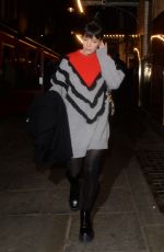 LILY ALLEN Leaves Noel Coward Theatre in London 10/08/2021