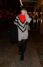 LILY ALLEN Leaves Noel Coward Theatre in London 10/08/2021