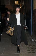 LILY ALLEN Leaves Noel Coward Theatre in London 10/15/2021