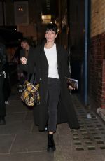 LILY ALLEN Leaves Noel Coward Theatre in London 10/15/2021