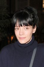 LILY ALLEN Out and About in London 10/13/2021