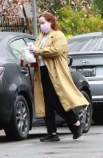 LILY KERSHAW Out for Coffee and Breakfast in Los Feliz 10/25/2021