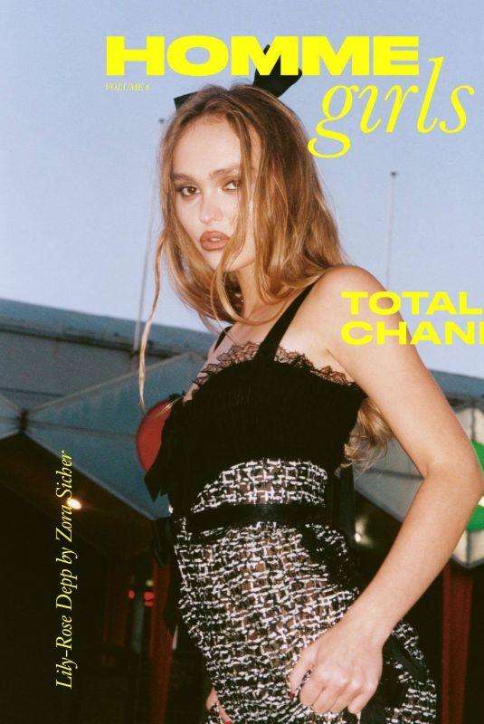 LILY-ROSE DEPP for Hommegirls Magazine, October 2021