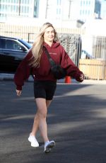 LINDSAY ARNOLD at DWTS Studio in Los Angeles 10/10/2021