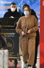 LINDSAY LOHAN and Bader Shammas at JFK Airport in New York 10/29/2021