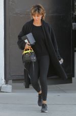 LISA RINNA Leaves a Hair Salon in West Hollywood 10/13/2021
