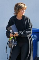 LISA RINNA Leaves a Hair Salon in West Hollywood 10/13/2021