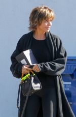 LISA RINNA Leaves a Hair Salon in West Hollywood 10/13/2021