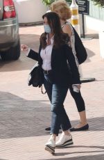 LISA VANDERPUMP Out Shopping at Neiman Marcus in Beverly Hills 10/16/2021