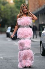LIZZIE CUNDY Records Her Talk Radio Show in Chelsea 10/06/2021