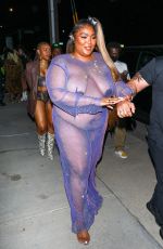 LIZZO Arrives at Cardi B’s 29th Birthday Party in Los Angeles 10/11/2021