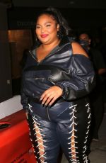 LIZZO Out for Dinner at Craig
