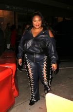 LIZZO Out for Dinner at Craig