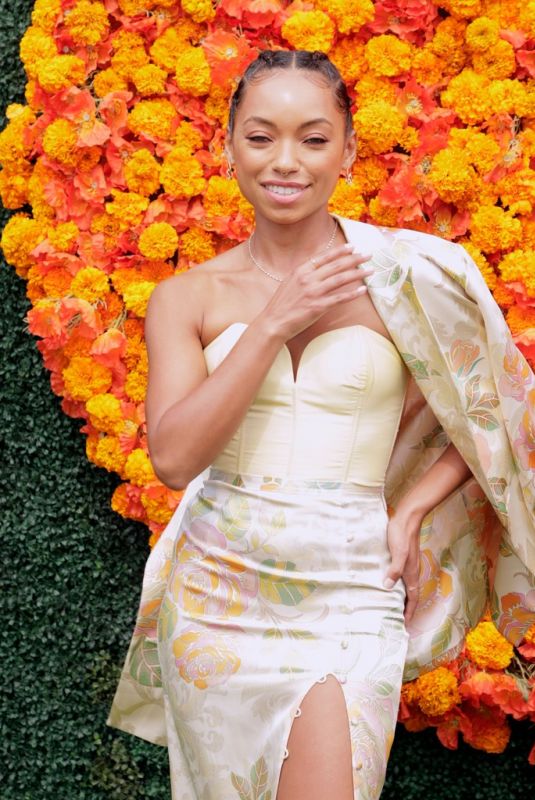 LOGAN BROWNING at Veuve Clicquot Polo Classic Los Angeles at Will Rogers State Historic Park in Pacific Palisades 10/02/2021