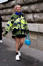 LOLO ZOUAI Out at Paris Fashion Week 10/01/2021